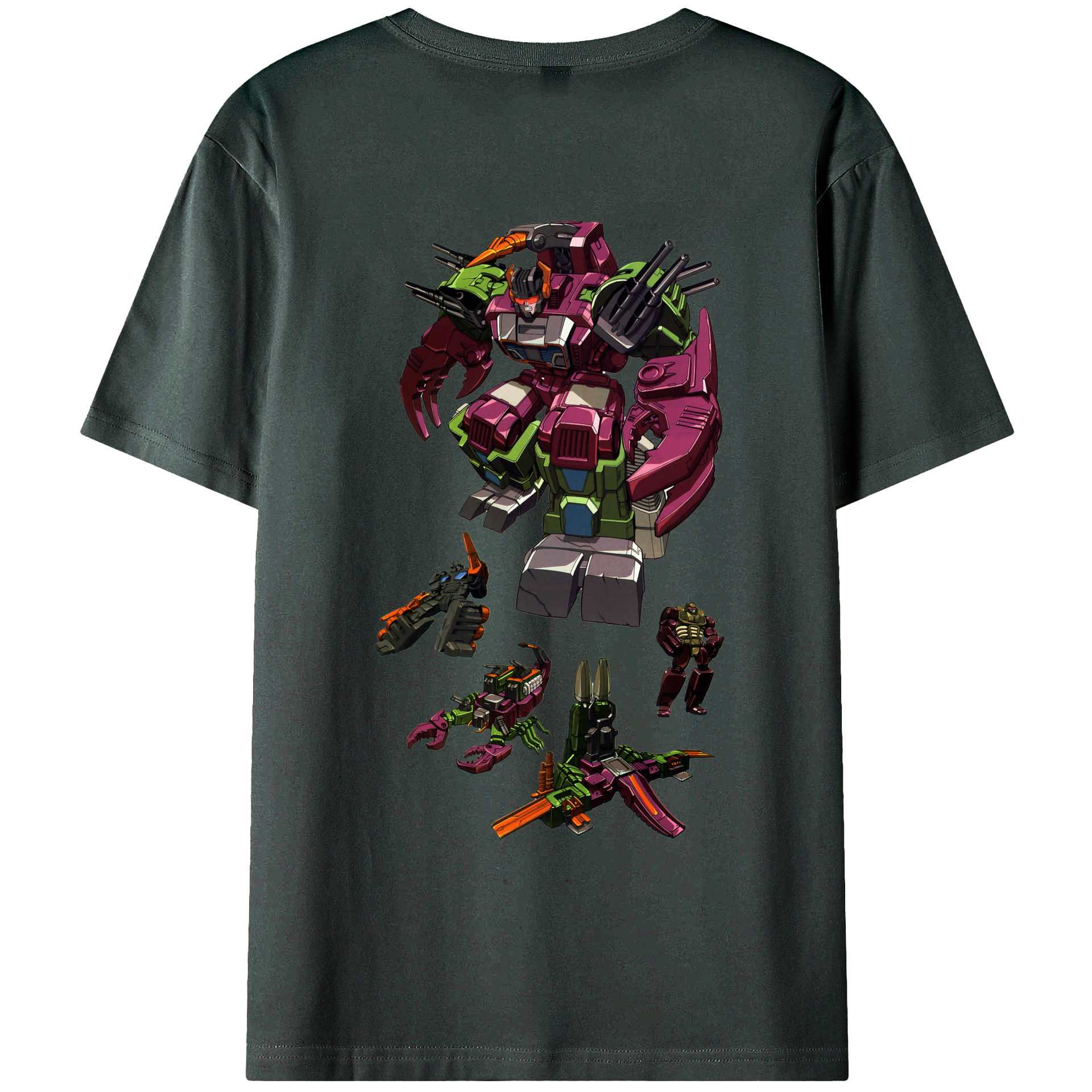 （画像用）  綿100％ メンズ半袖Tシャツ（バックプリント） 通気性